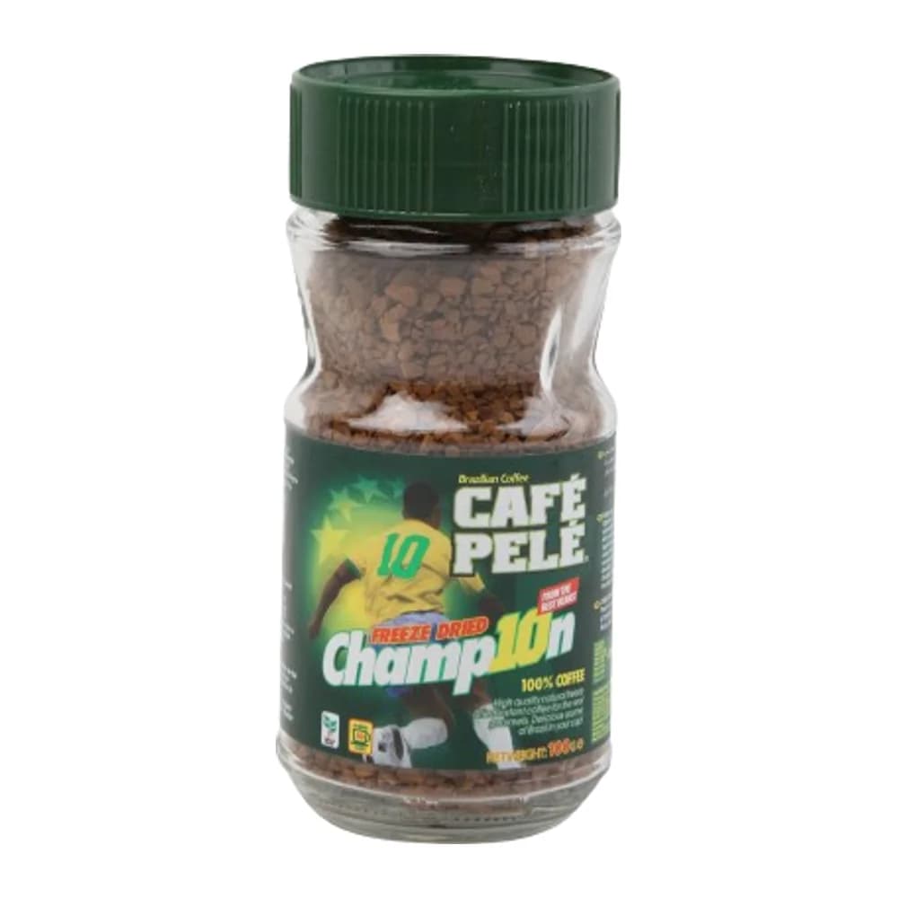 Cafe Pele Champion Freeze Dried Coffee Jar