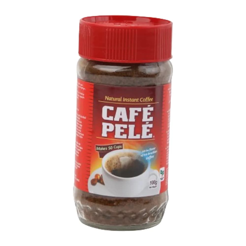 Cafe Pele Natural Instant Coffee Jar