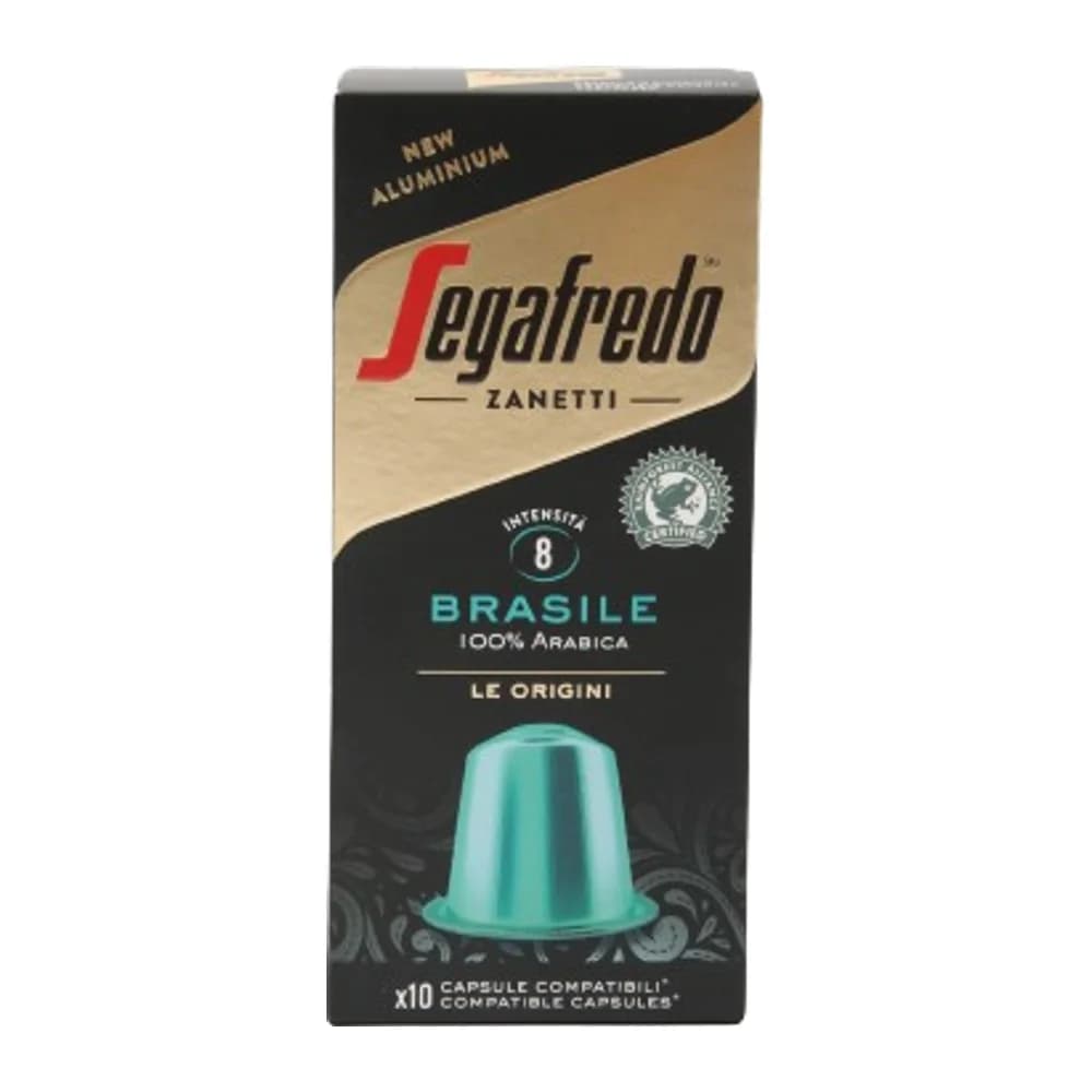 Segafredo Zanetti Capsule Brasile 100% Arabica Alu