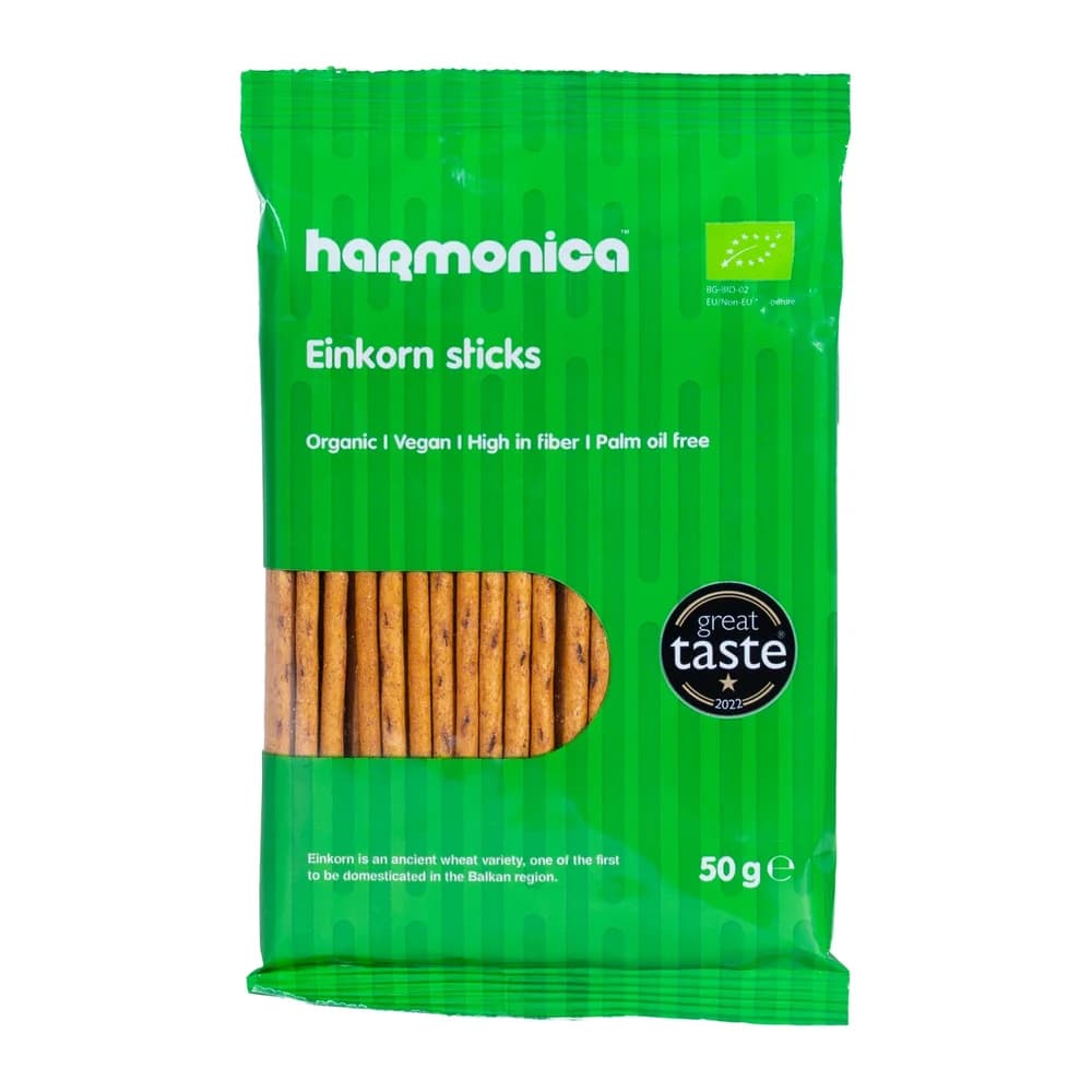 Harmonica Organic Einkorn Sticks