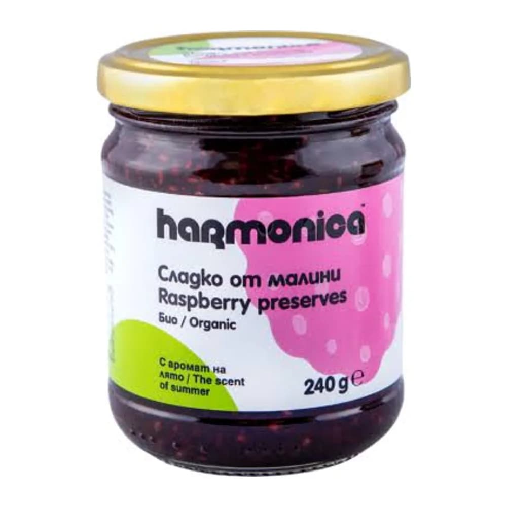 Harmonica Organic Raspberry Preserves