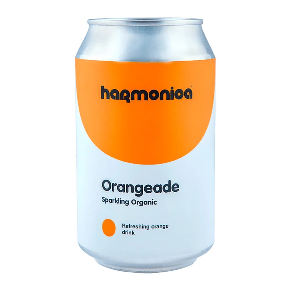 Harmonica Organic Orangeade Can