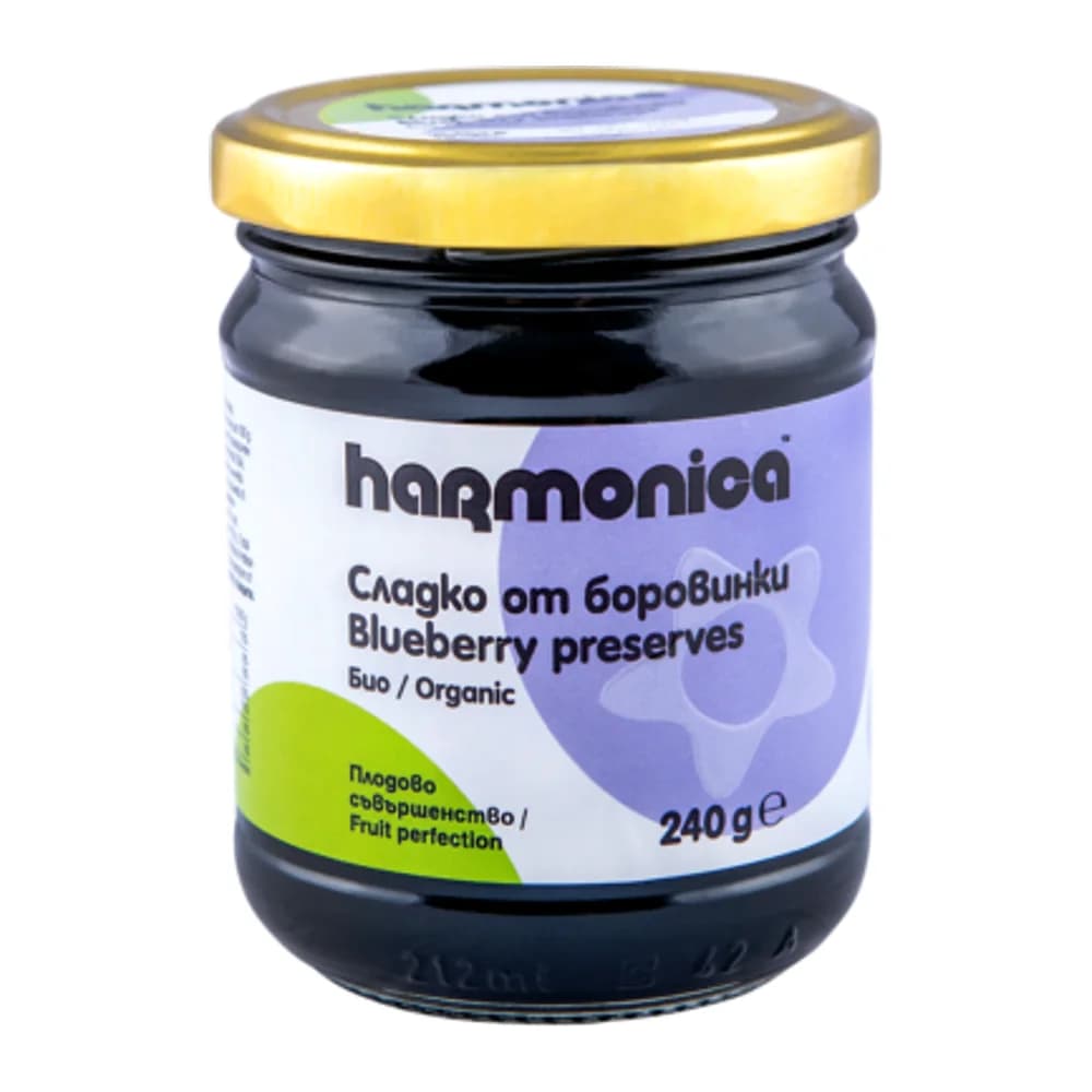 Harmonica Organic Blueberry Preserves