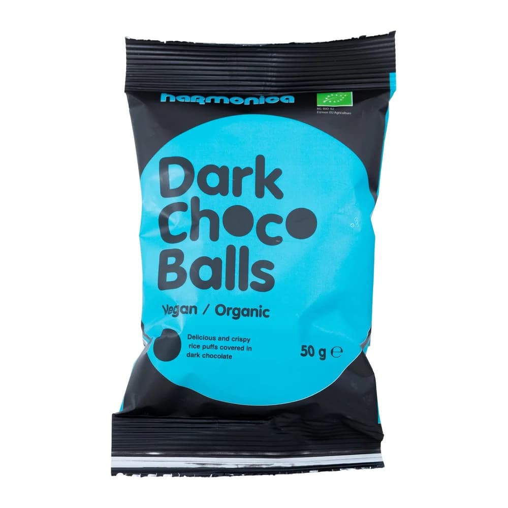 Harmonica Organic Rice Puffs in Dark Chocolate