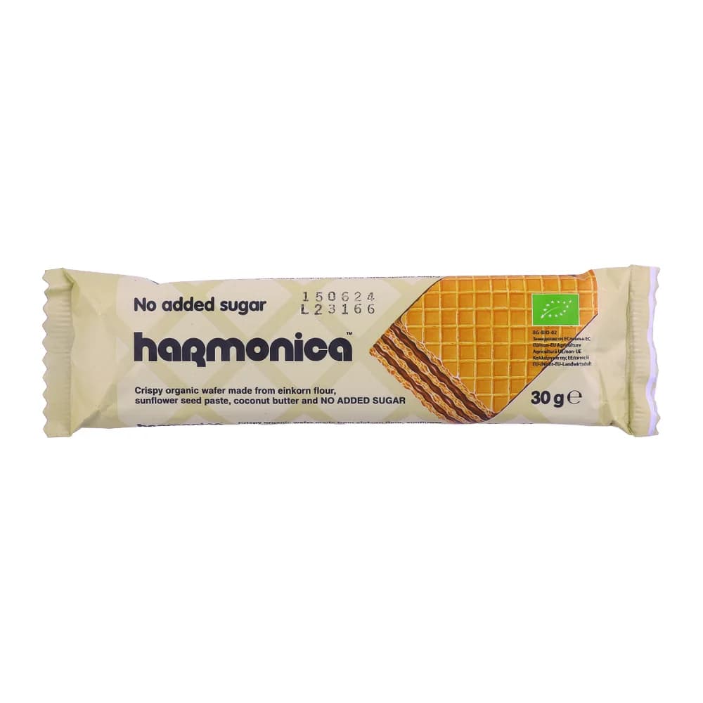 Harmonica Organic Wafer with No Added Sugar