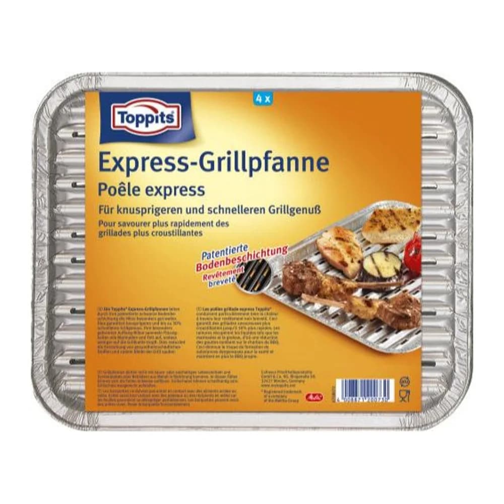 Toppits Express BBQ Pan D/F