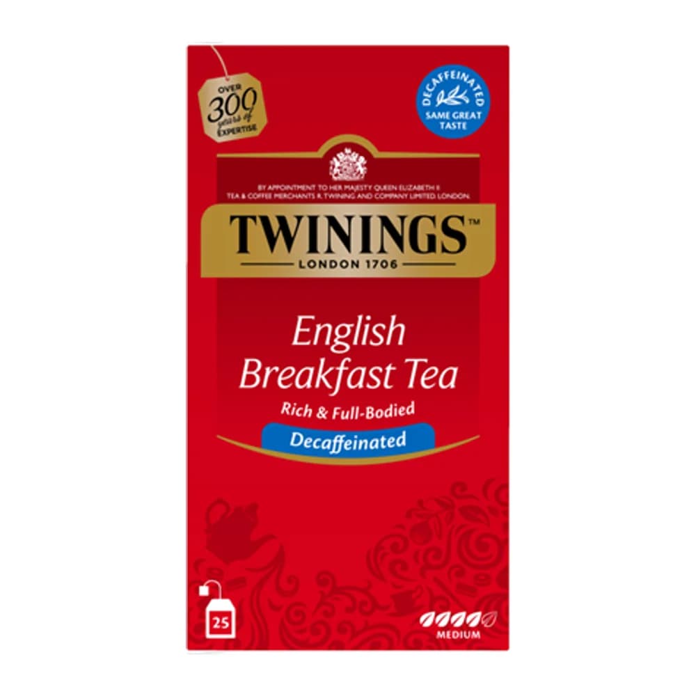 Twinings Black English Breakfast Decaffeinated