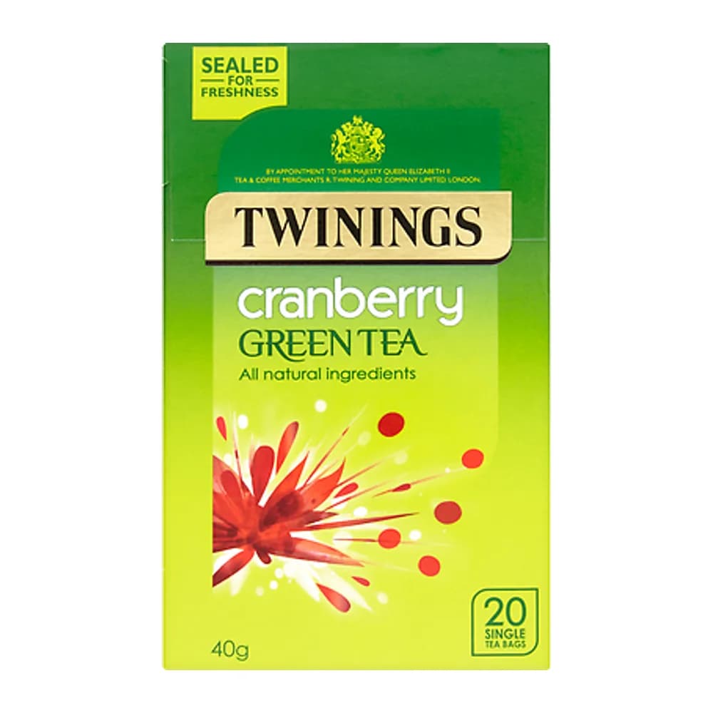 Twinings Green Tea Cranberry