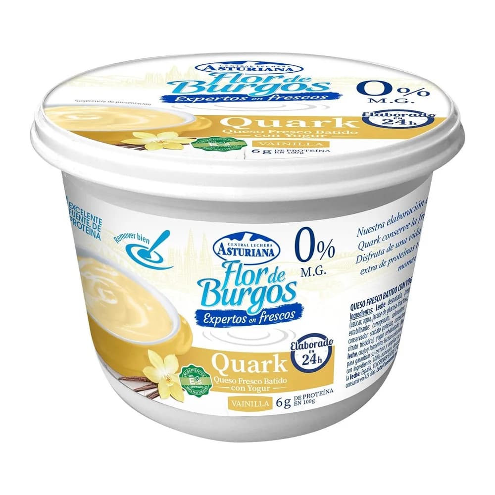 Flor de Burgos Cremos Quark 0.2% Vanille