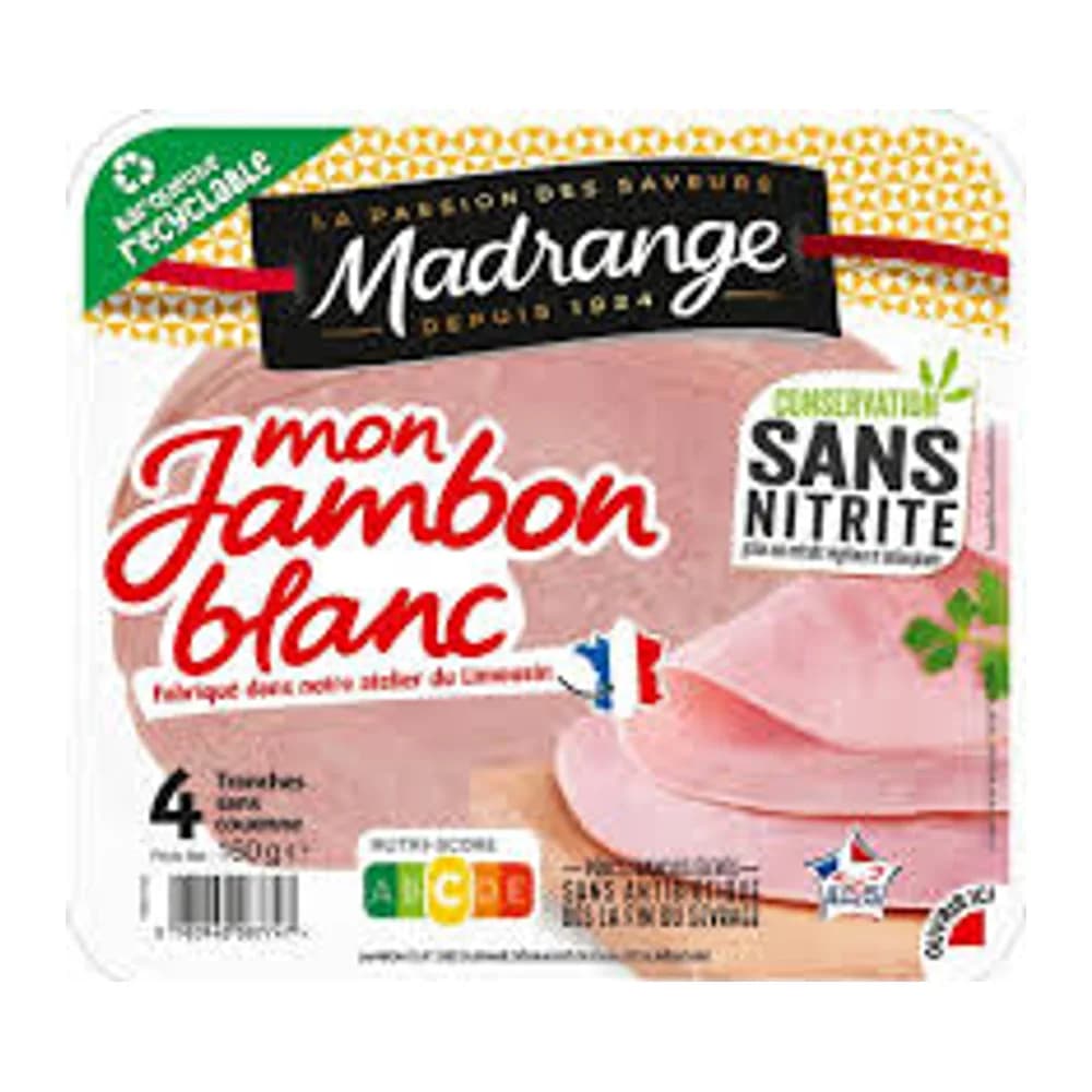 Madrange Mon Jambon Blanc 4 Tr
