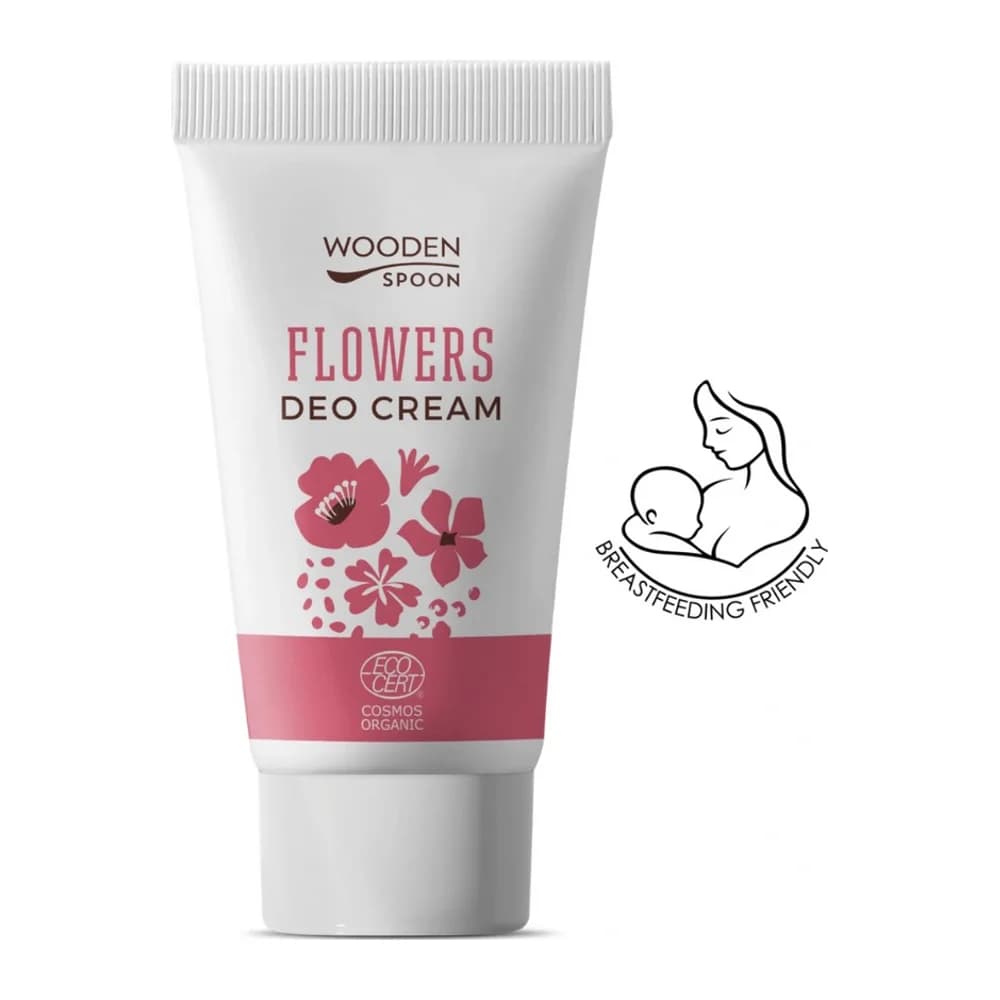 Wooden Spoon Organic Certified Floral Deo Cream