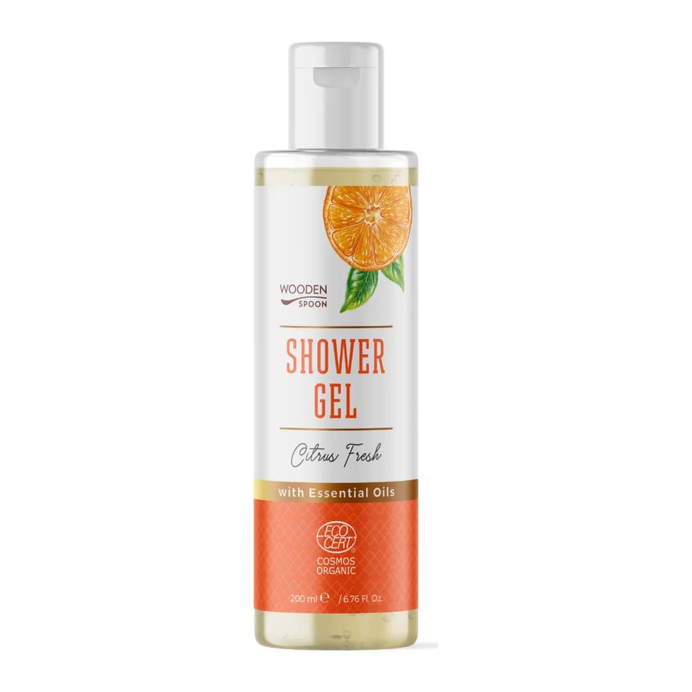 Wooden Spoon Organic Certified Shower Gel Citrus Fresh