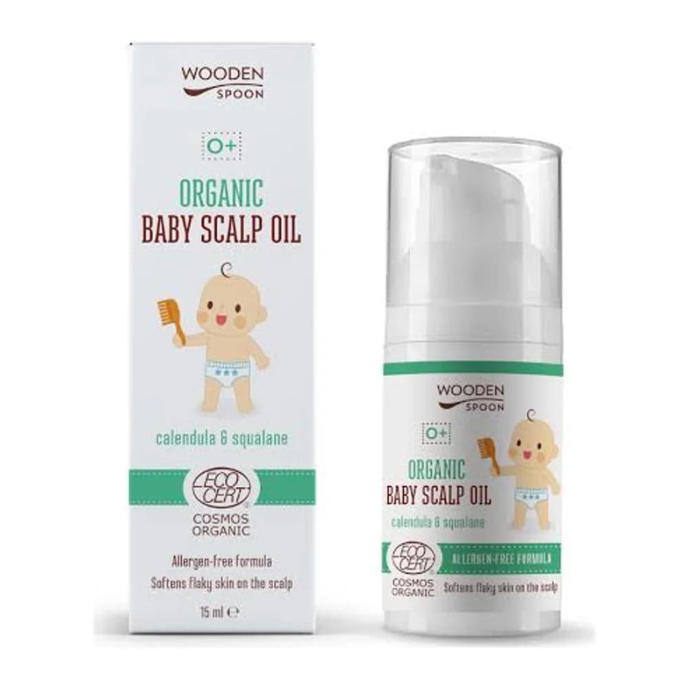 Wooden Spoon Organic Baby Scalp Oil 0+