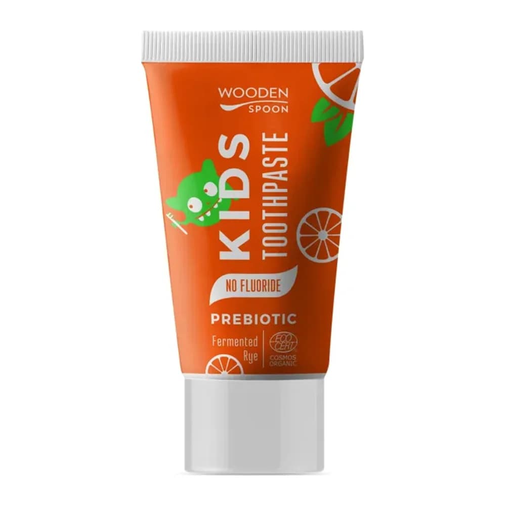 Wooden Spoon Organic Kids Toothpaste Sweet Orange & Prebiotics
