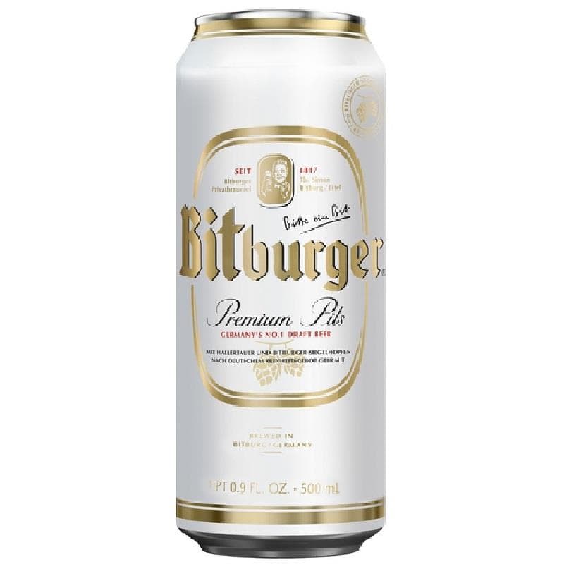 Bitburger Premium Pils 330ml Can