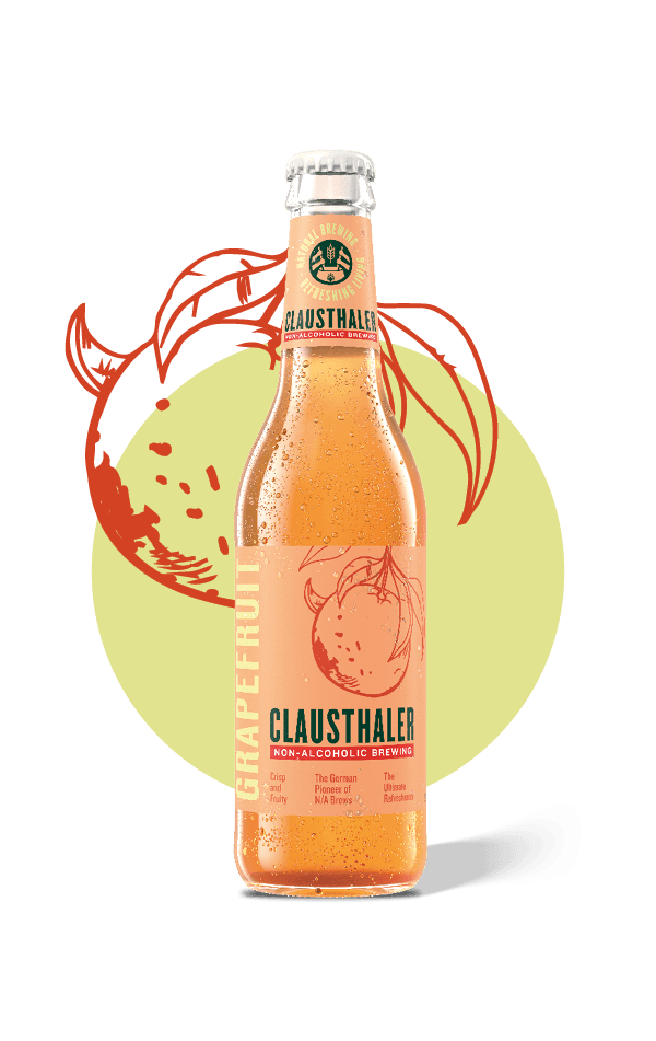 Clausthaler Grapefruit Non Alcoholic Beer Btl 330m