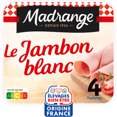 Madrange Mon Jambon Blanc 4 Tr 160gr