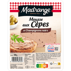 Madrange Mousse Aux Cepes Et Champignons 1tr 180gr