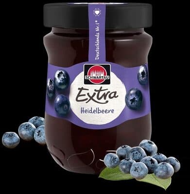 Schwartau Blueberry Extra Jam 340g