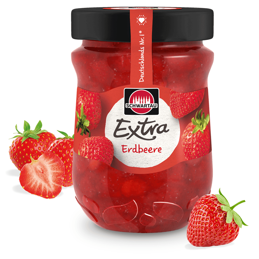 Schwartau Strawberry  Extra Jam 340g