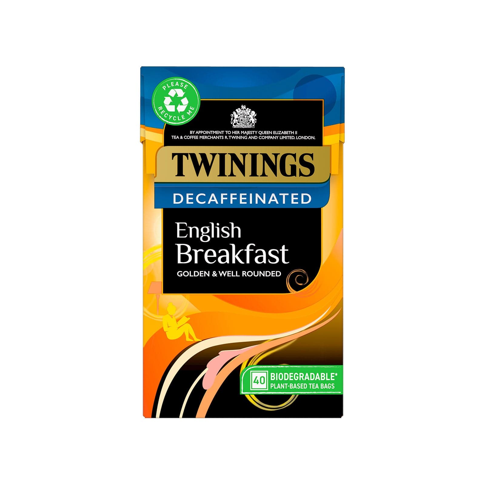 Twinings Black English Breakfast Decaffeinated 50g