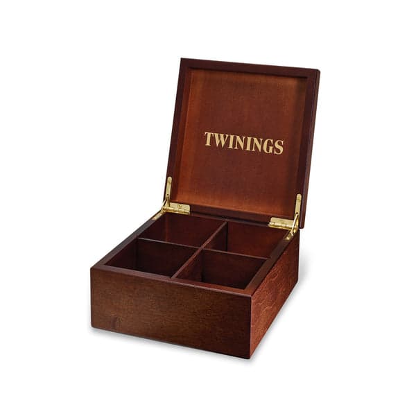 Twinings Wooden(4 Cpt) Boxes Brown Ad05034/X