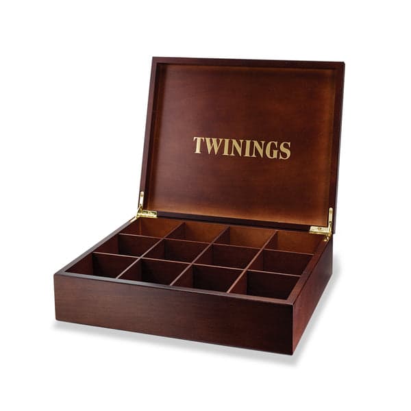 Twinings Wooden (8cpt) Boxes Brown Ad05035/X