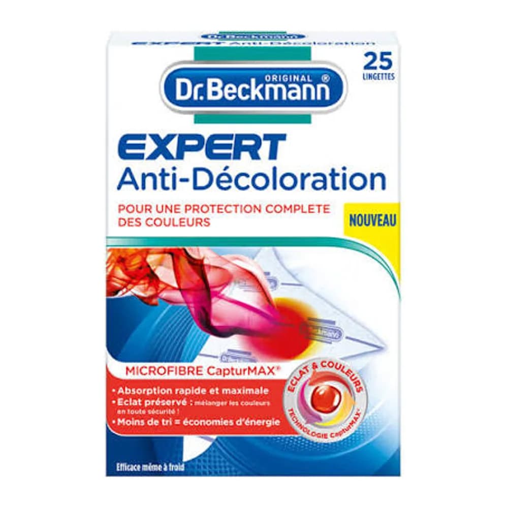 Dr. Beckmann Lingettes Microfibre Anti-Decoloration