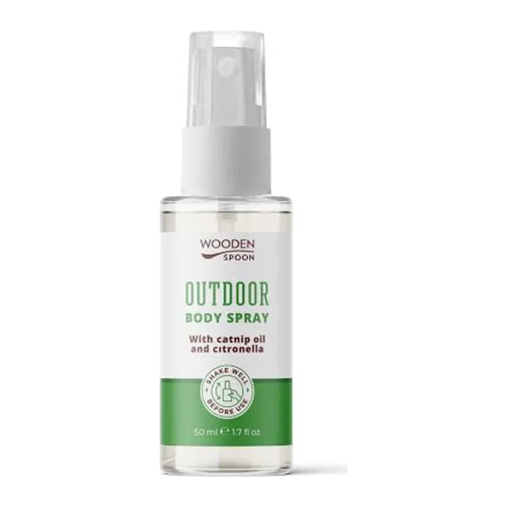 Wooden Spoon Natural Outdoor Body Spray Citronella & Catnip